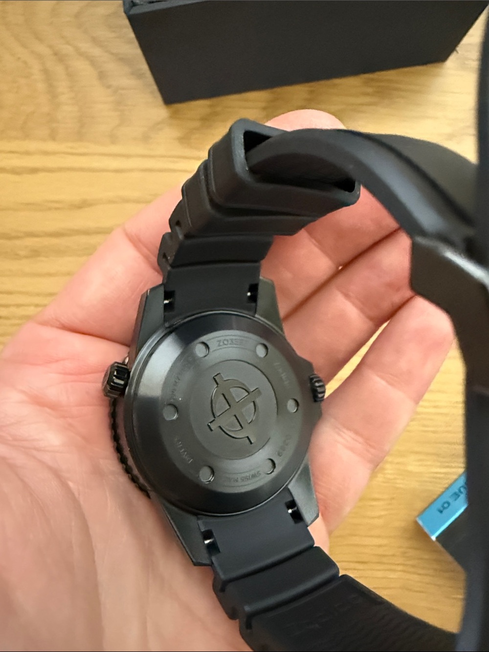 Zodiac Super Sea Wolf GMT Pro Diver Watch - Black (never worn) - Picture 7 of 10